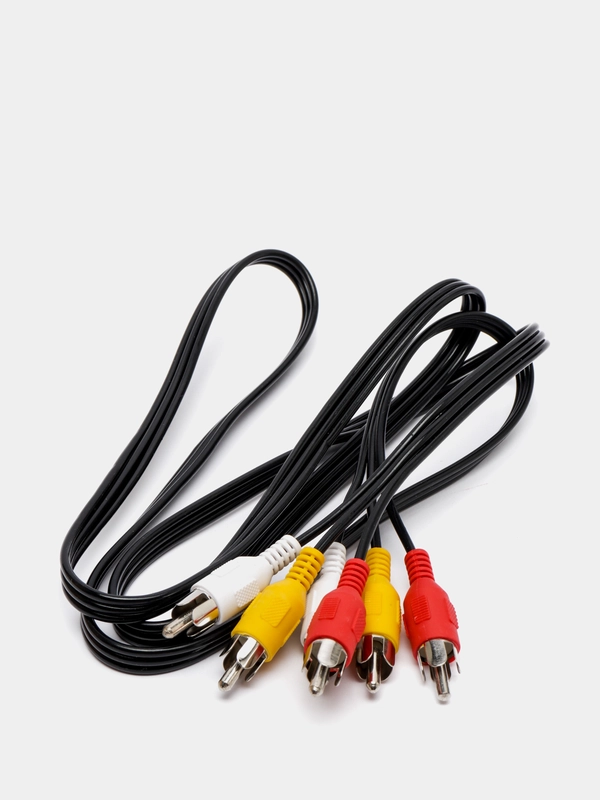 Шнур RCA/"тюльпаны" 1.2м 3rca/3rca