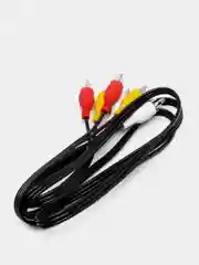 Шнур RCA/"тюльпаны" 1.2м 3rca/3rca