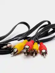 Шнур RCA/"тюльпаны" 1.2м 3rca/3rca
