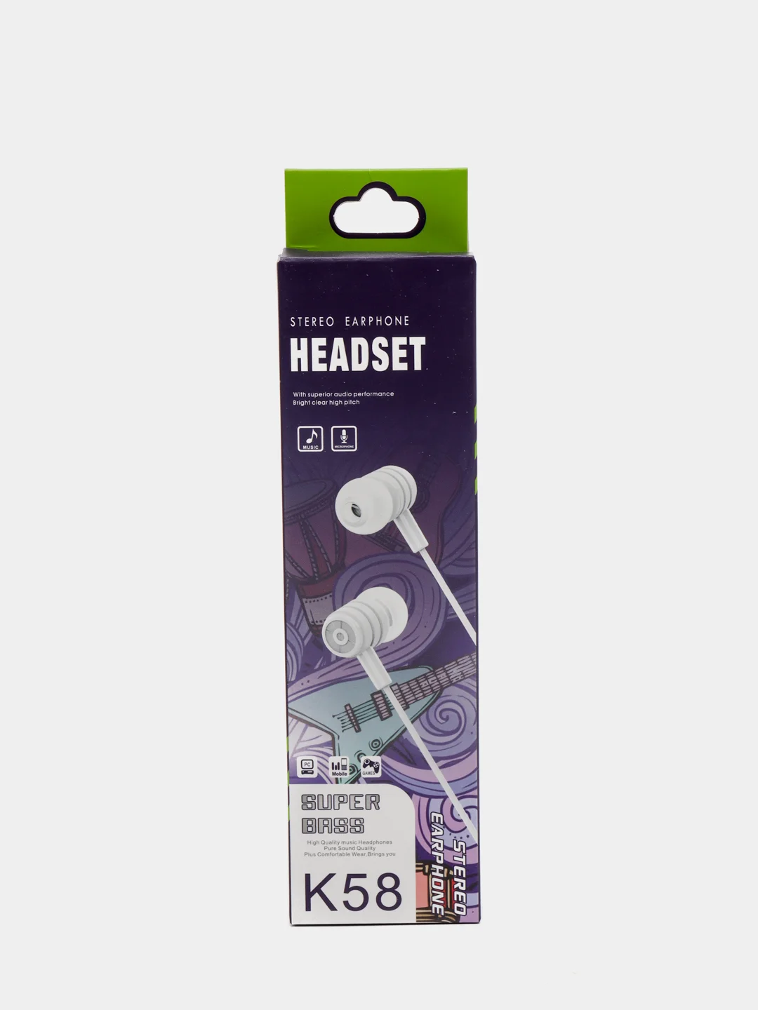 Наушники с микрофоном HEADSET - K58