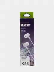 Наушники с микрофоном HEADSET - K58