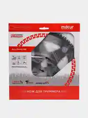 Диск нож для триммера 255х25.4х40, профессиональный, серия "WD", Matur