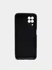 Серый чехол для Samsung Galaxy A22 / M22 / M32 силиконовый под ткань