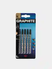 Полотна для электролобзика GRAPHITE 57H761 5 шт 6TPI хвостовик T