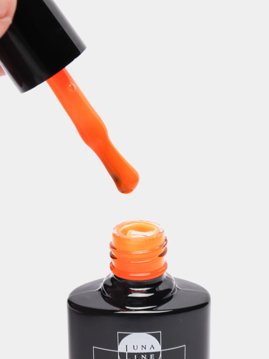 Базовое покрытие LunaLine Rubber Neon, неон,каучуковая база для ногтей
