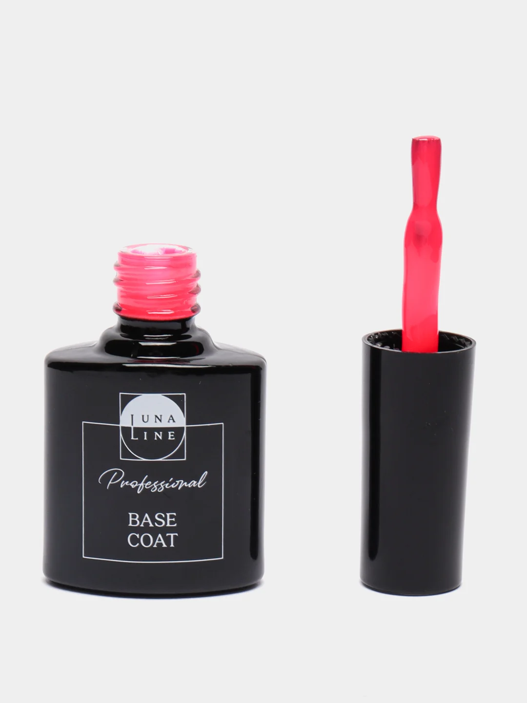 Базовое покрытие LunaLine Rubber Neon, неон,каучуковая база для ногтей