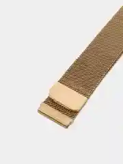 Золотой металлический ремешок для Xiaomi Amazfit Bip, Samsung S2 Classic (Lite), GT / GTS