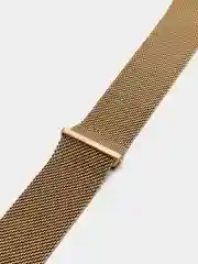 Золотой металлический ремешок для Xiaomi Amazfit Bip, Samsung S2 Classic (Lite), GT / GTS