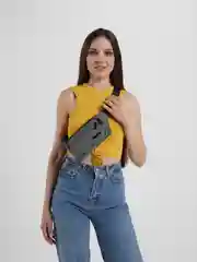Серый сумка на пояс, унисекс