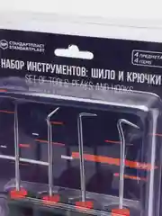 Инструмент для разборки салона автомобиля: шило и крючки, набор