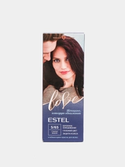 Estel Love Стойкая крем-краска для волос тон 5/65 Спелая вишня