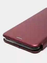 Бордовый чехол книжка INFINIX HOT 11 Play , HOT 10 Play