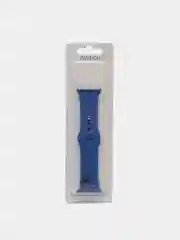 Синий силиконовый ремешок для Apple Watch 3, 4, 5, 6, 7, SE на 38/42/40/44