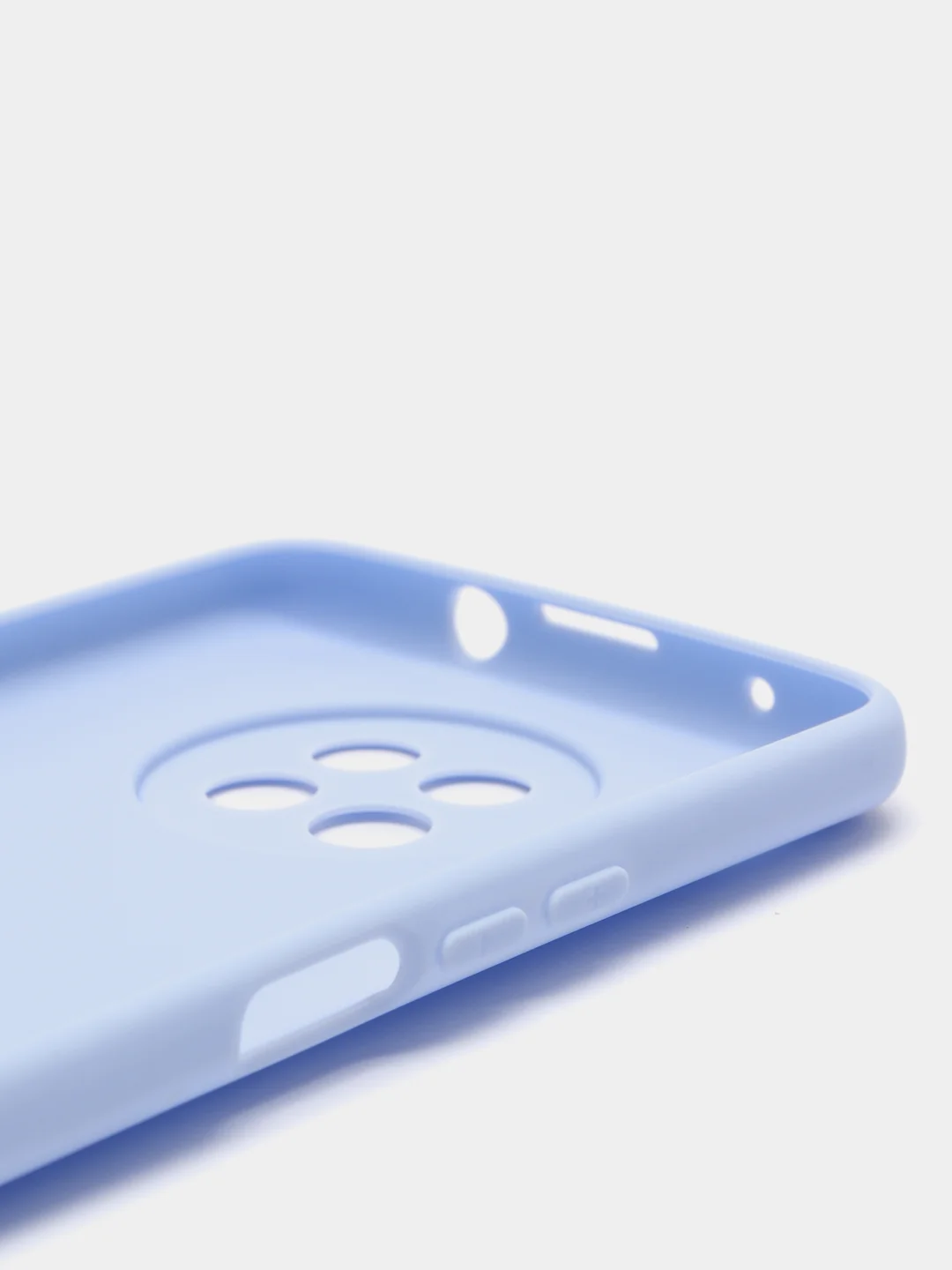 Небесно-голубой чехол для Honor 50 Lite силиконовый