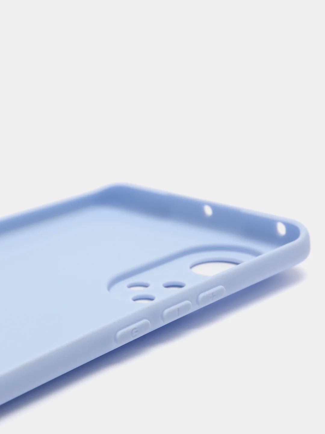 Небесно-голубой чехол для Honor 50 и Huawei Nova 9 силиконовый