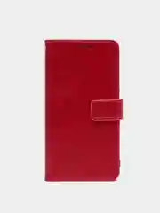 Фуксия кожаный PU чехол книжка Xiaomi Redmi Note 10 Pro, Note 10 Pro Max