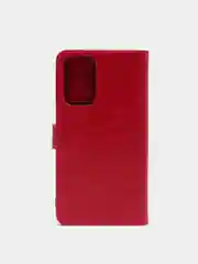 Фуксия кожаный PU чехол книжка Xiaomi Redmi Note 10 Pro, Note 10 Pro Max