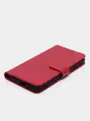Фуксия кожаный PU чехол книжка Xiaomi Redmi Note 10 Pro, Note 10 Pro Max