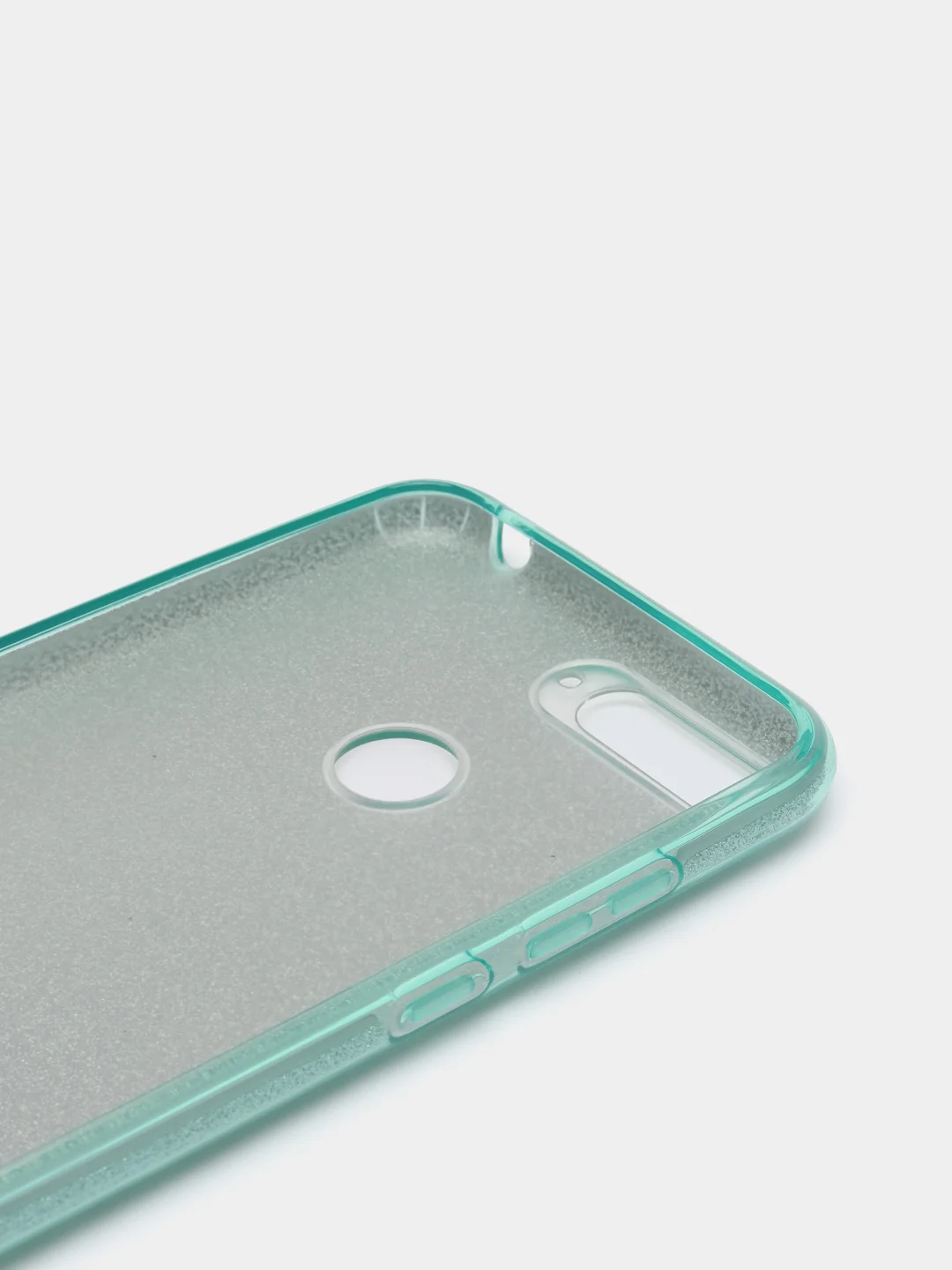 Голубой чехол Huawei Y6 2018 / Honor 7C / Honor 7A Pro / Y6 Prime (5,7")  блестящий сияющий