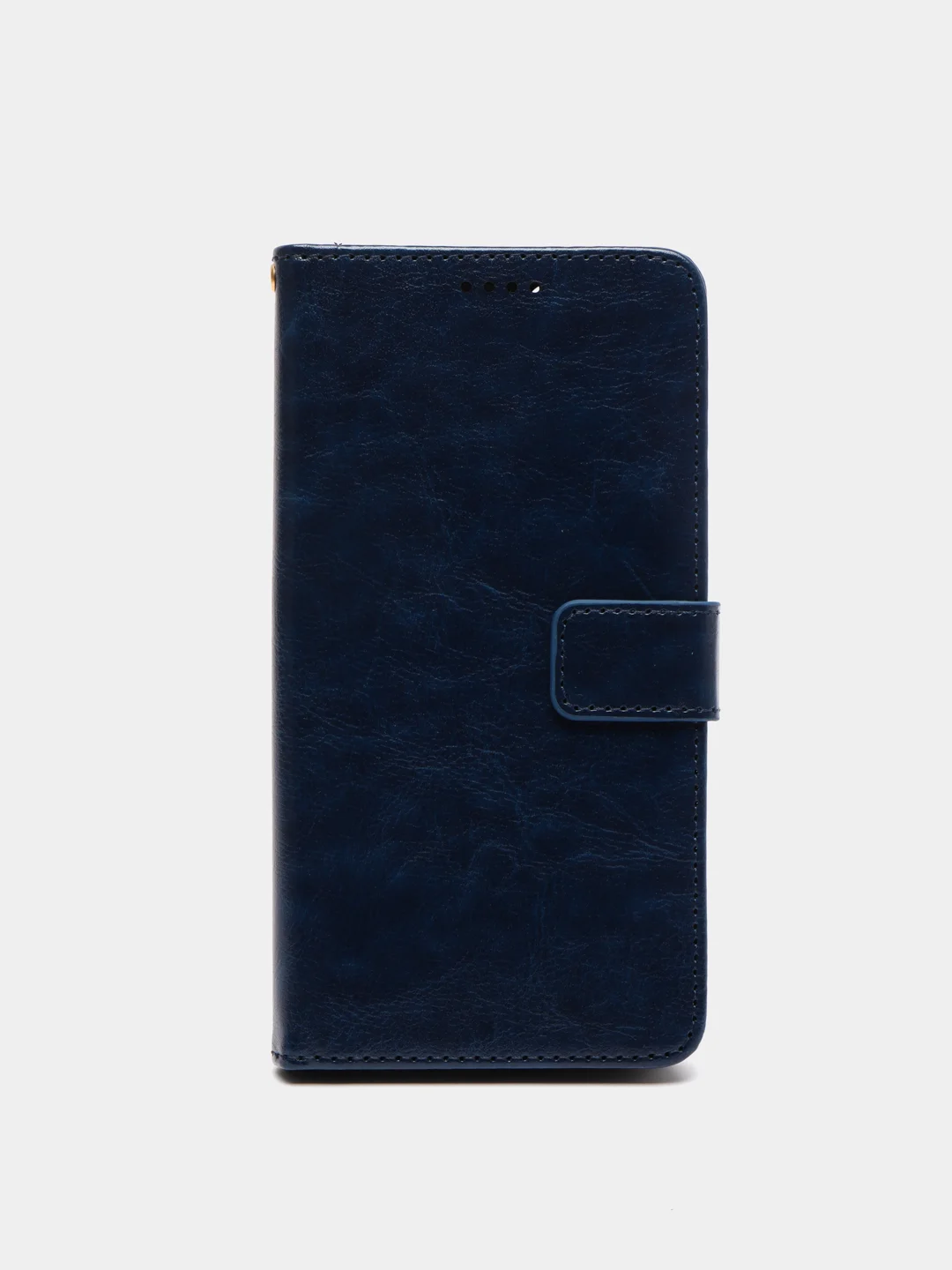 Темно-синий кожаный PU чехол книжка Xiaomi Redmi Note 10 Pro, Note 10 Pro Max