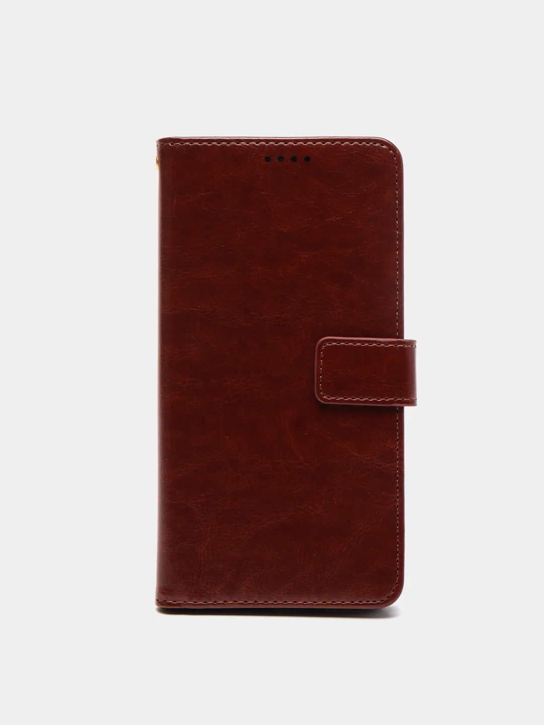 Коричневый кожаный PU чехол книжка Xiaomi Redmi Note 10 Pro, Note 10 Pro Max