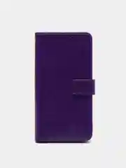 Пурпурный кожаный PU чехол книжка Xiaomi Redmi Note 10 Pro, Note 10 Pro Max