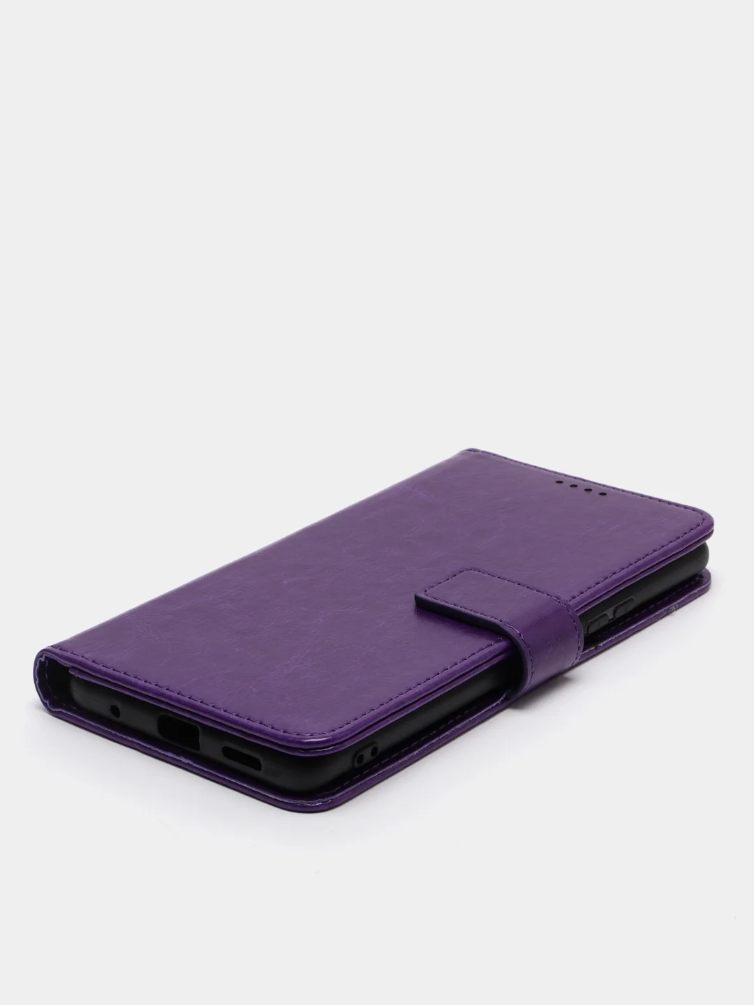 Пурпурный кожаный PU чехол книжка Xiaomi Redmi Note 10 Pro, Note 10 Pro Max