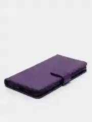 Пурпурный кожаный PU чехол книжка Xiaomi Redmi Note 10 Pro, Note 10 Pro Max