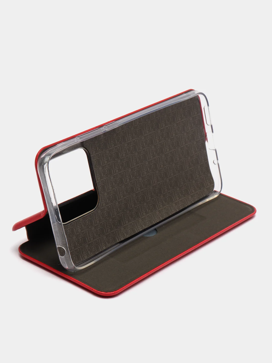 Красный чехол-книжка Xiaomi Redmi 10c, Poco C40, Redmi 10c NFC