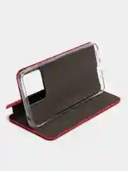 Красный чехол-книжка Xiaomi Redmi 10c, Poco C40, Redmi 10c NFC