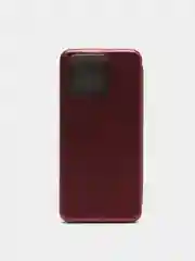 Багровый чехол-книжка Xiaomi Redmi 10c, Poco C40, Redmi 10c NFC