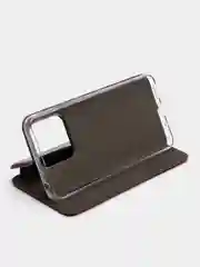 Багровый чехол-книжка Xiaomi Redmi 10c, Poco C40, Redmi 10c NFC