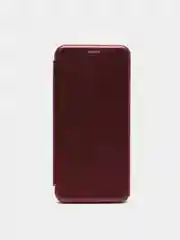 Багровый чехол-книжка Xiaomi Redmi 10c, Poco C40, Redmi 10c NFC