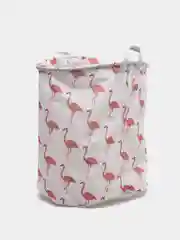 Белый корзина для хранения вещей складная