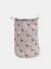 Белый корзина для хранения вещей складная
