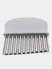Серый овощерезка фигурная