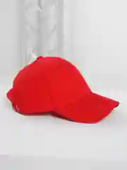 Багровый кепка-бейсболка женская, однотонная