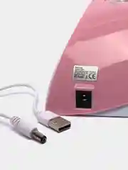 Розовый лампа UV/LED для полимеризации гель-лака, 36 Вт
