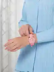Розовый женские часы, наручные
