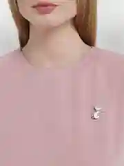 Бежевый брошь "Кошка"