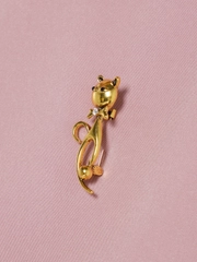 Брошь "Кошка"
