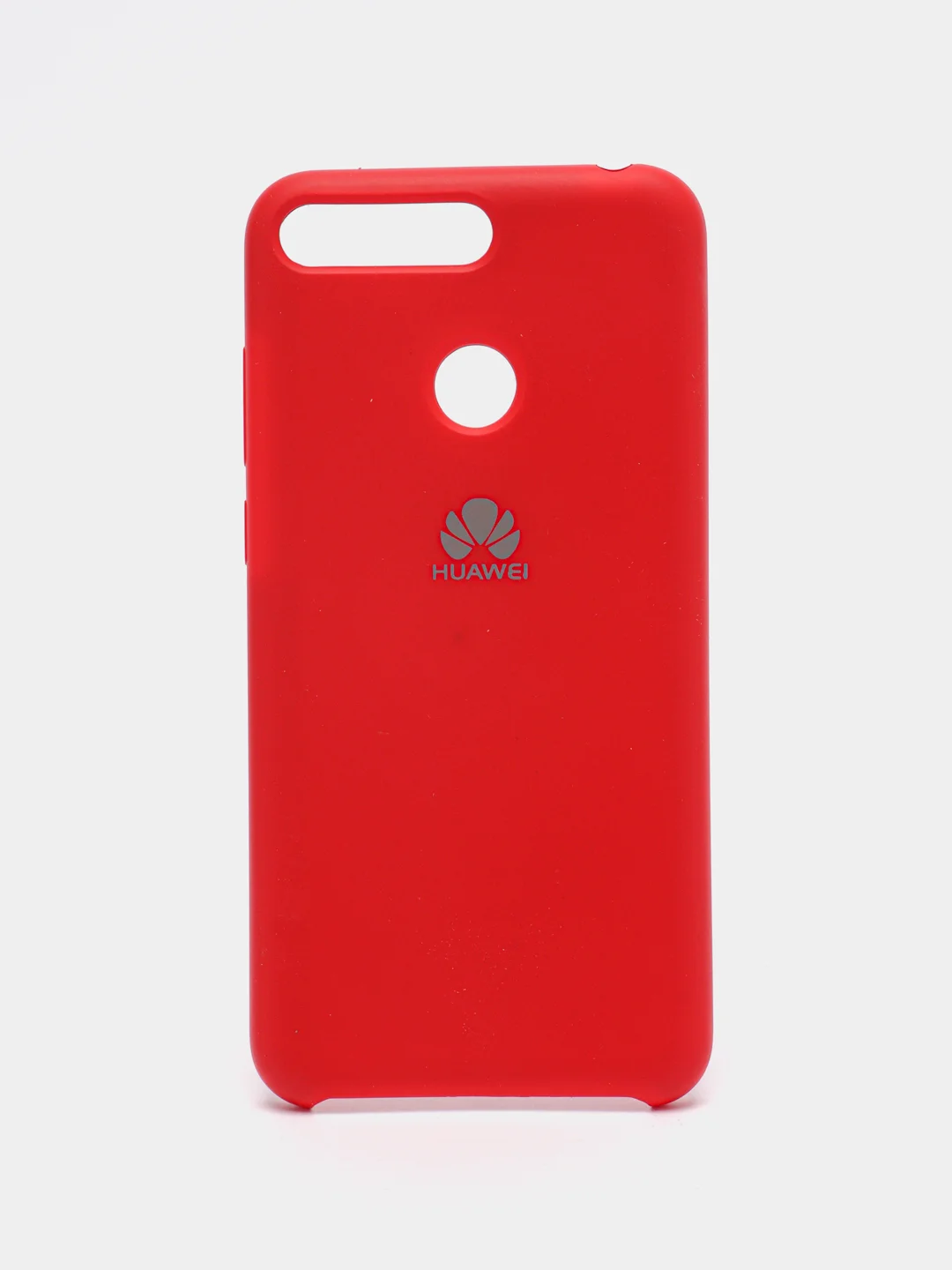 Бордовый чехол Silicone case для Huawei Honor 7A Pro / 7C / Y6 2018 / Y6 Prime (5,7"0)