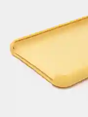 Желтый чехол Silicone case для Huawei Honor 7A Pro / 7C / Y6 2018 / Y6 Prime (5,7"0)