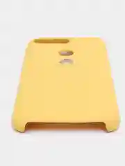 Желтый чехол Silicone case для Huawei Honor 7A Pro / 7C / Y6 2018 / Y6 Prime (5,7"0)