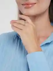 Серебряный кольцо "Пчела" безразмерное