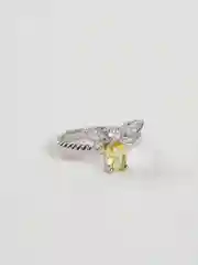 Серебряный кольцо "Пчела" безразмерное