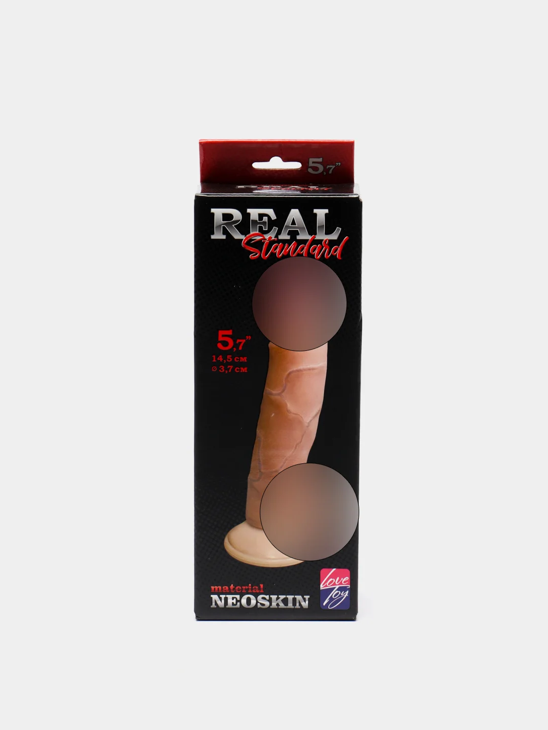 Фаллоимитатор на присоске Real Standart 19