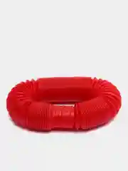 Красный pop tube / игрушка антистресс / гофр / гофрированная труба / поп тюб / pop it / поп ит