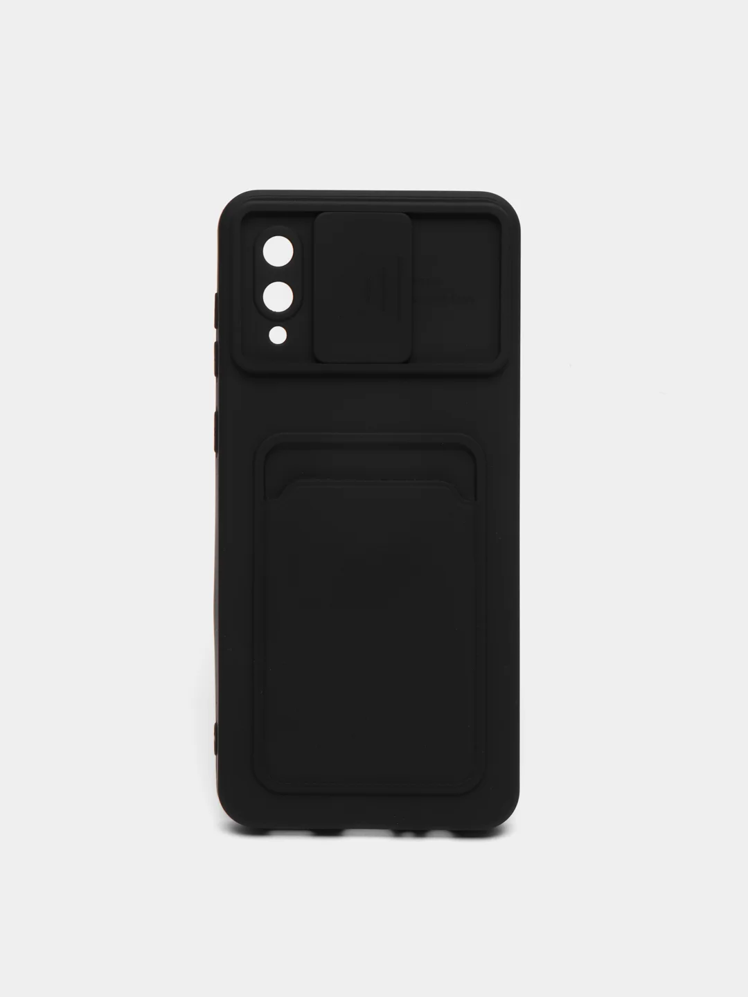 Черный чехол-накладка c визитницей, для Samsung A22, A02S, A02, iPhone 13 Pro, 13 Pro Max