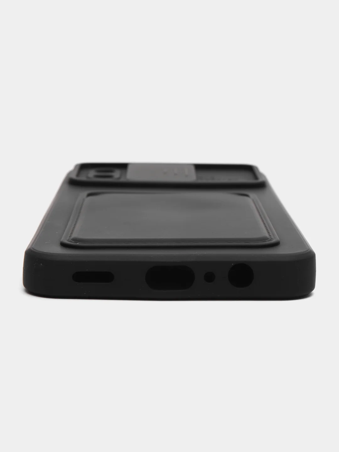 Черный чехол-накладка c визитницей, для Samsung A22, A02S, A02, iPhone 13 Pro, 13 Pro Max